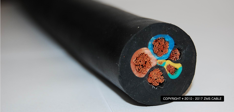 rubber cable