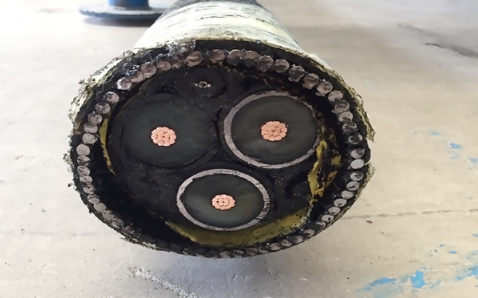 HVDC underground cable is a viable option for long-distance high-voltage power transmission.
