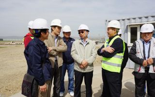 Counsellor Sun weiren investigated the ongoing cooperation projects between China and Mongolia in Ulaanbaatar
