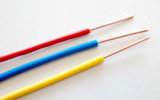 The basic principle of wire and cable selection