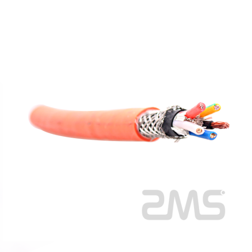 Flexible control cable with Screen