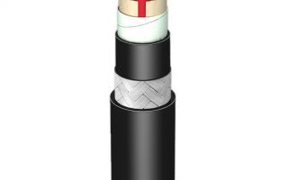 Electrical characteristics of WDZN-BYJ (F) irradiated cable