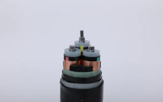 Shielded polyethylene insulated power cable shielding