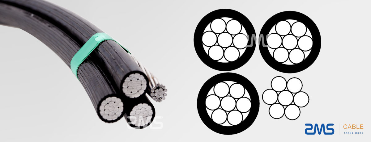 Quadruplex Service Drop Wire