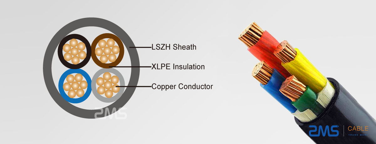 LSZH sheath power cable