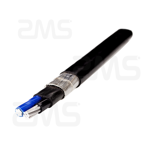 2 Core Flat Aluminum Concentric Cable