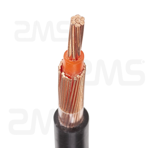  Two Core Copper Aluminum Communication Concentric Cable