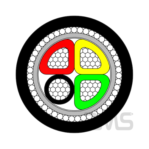 Copper Conductor Low Voltage Power Cable/ XLPE PVC Power Cable