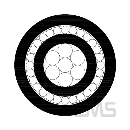 Aluminum Copper Concentric Cable