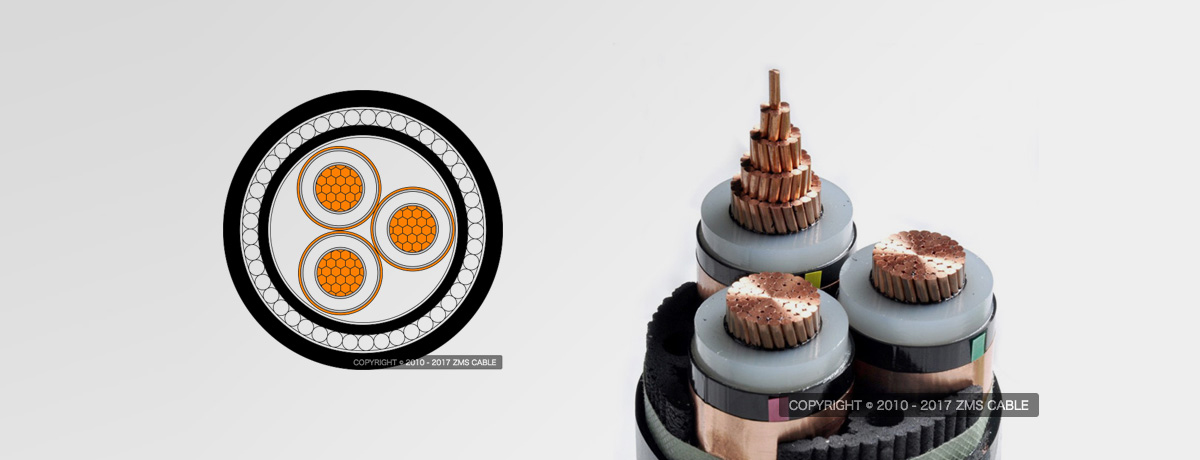 Copper Conductor Low Voltage Power Cable/ XLPE PVC Power Cable