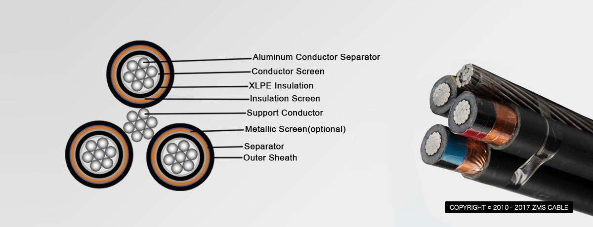 Aluminum-Copper Conductor Low Power Cable