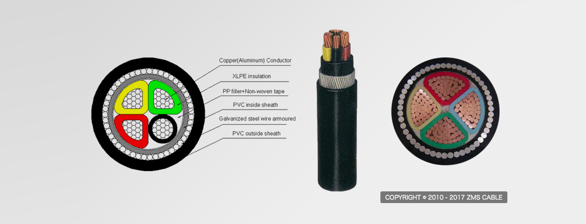 Aluminum-Copper Conductor Low Power Cable