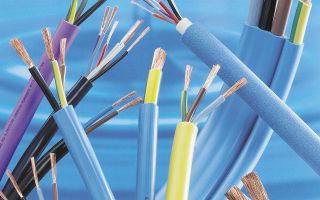Characteristics of power cables electricity