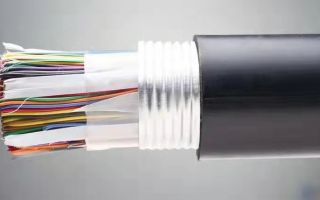 What are the communication cable insulation types?