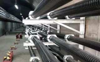 What are the environmental requirements for cable laying?