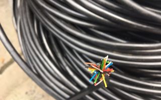 There are three main electrical conductors into the home property