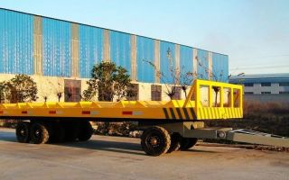 Reel trailer for UG cable installation work