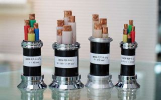 Specifics of high-voltage cables