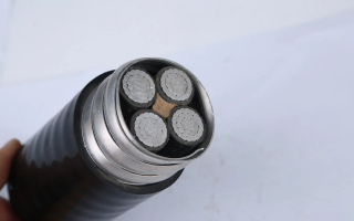 Why does the cable have an armored and twisted construction?