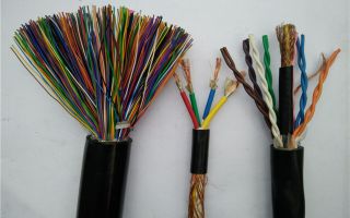 What are armored wire and shielded cables?