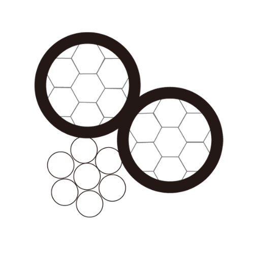Overhead insulated cable