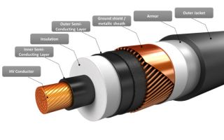 What is the Common Use for Armored High Voltage Cable?